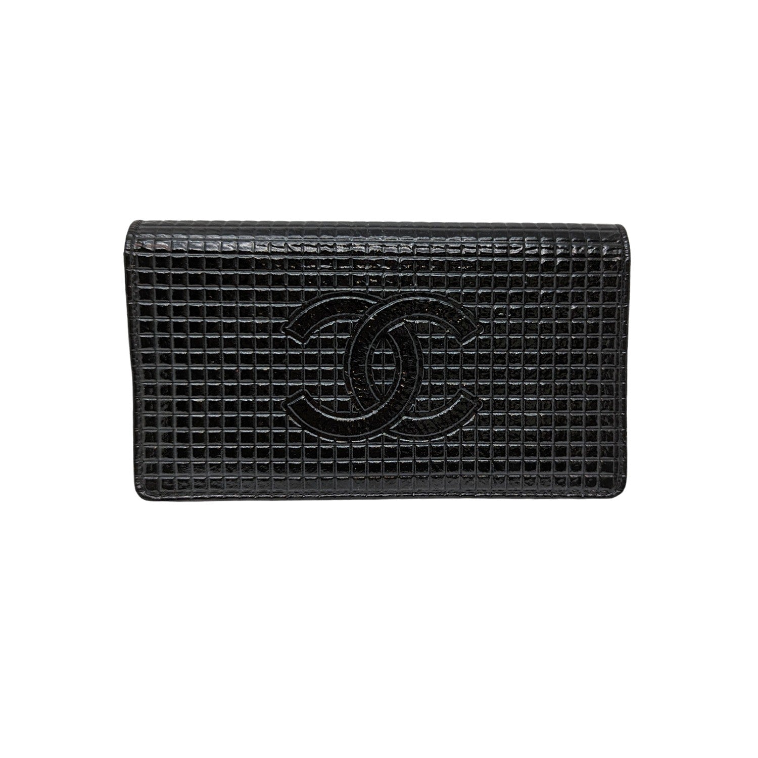 Chanel bags Micro Chocolate Bar Coco Mark Long Wallet