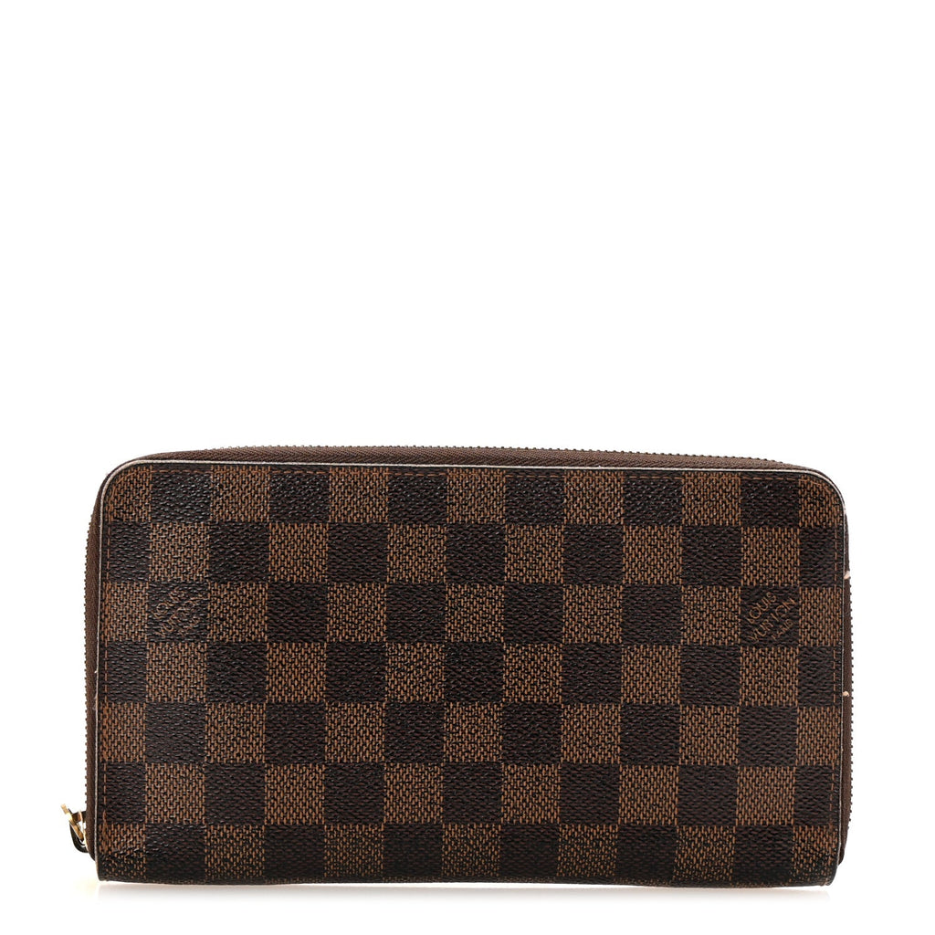 Louis Vuitton Damier Ebene Zippy Organizer Wallet
