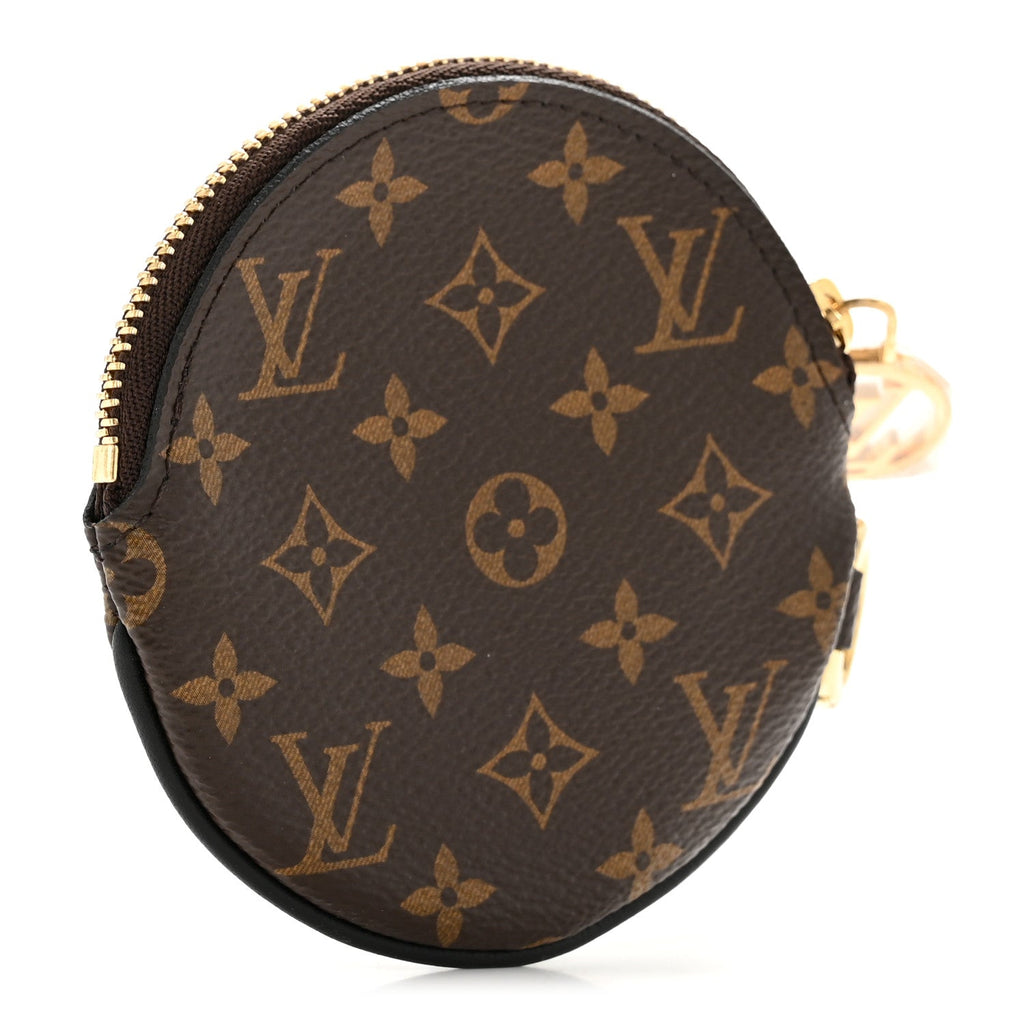 Louis Vuitton Mini Monogram Trio Pouch Round Coin Purse