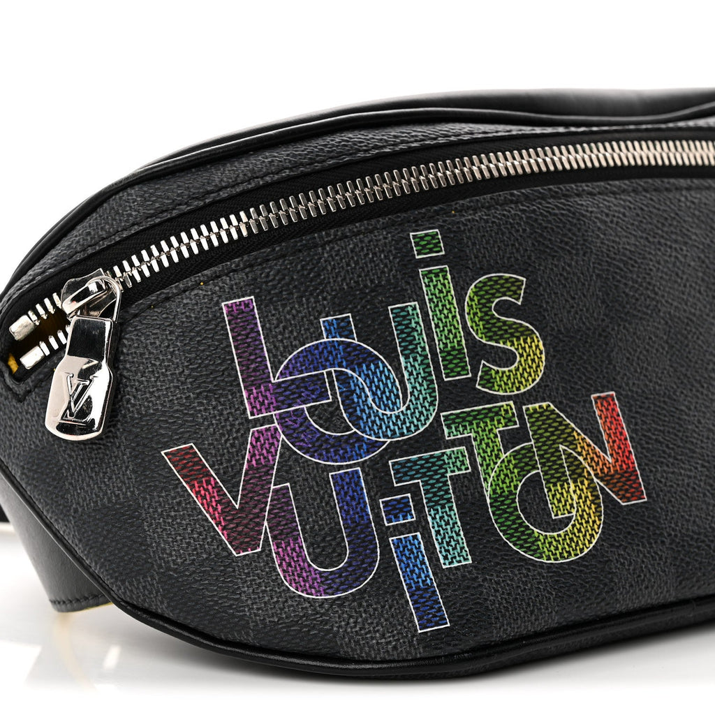 Louis Vuitton Damier Graphite Bumbag Yellow