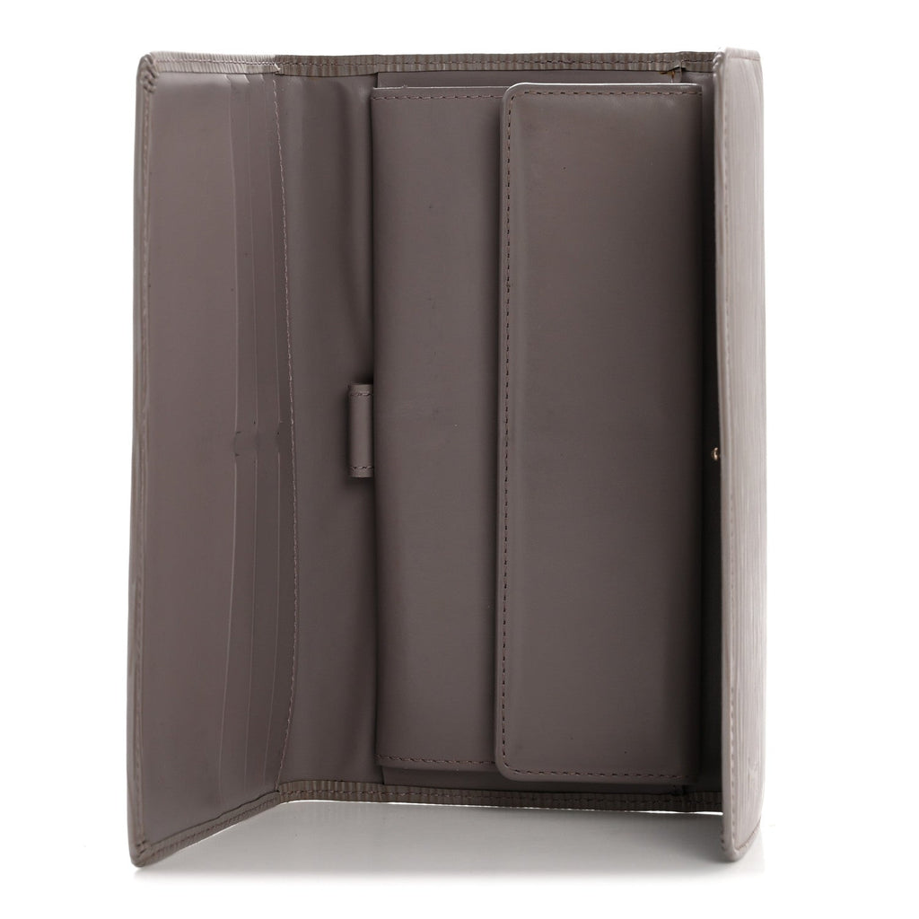 Louis Vuitton Epi Porte Tresor International Wallet LILAC