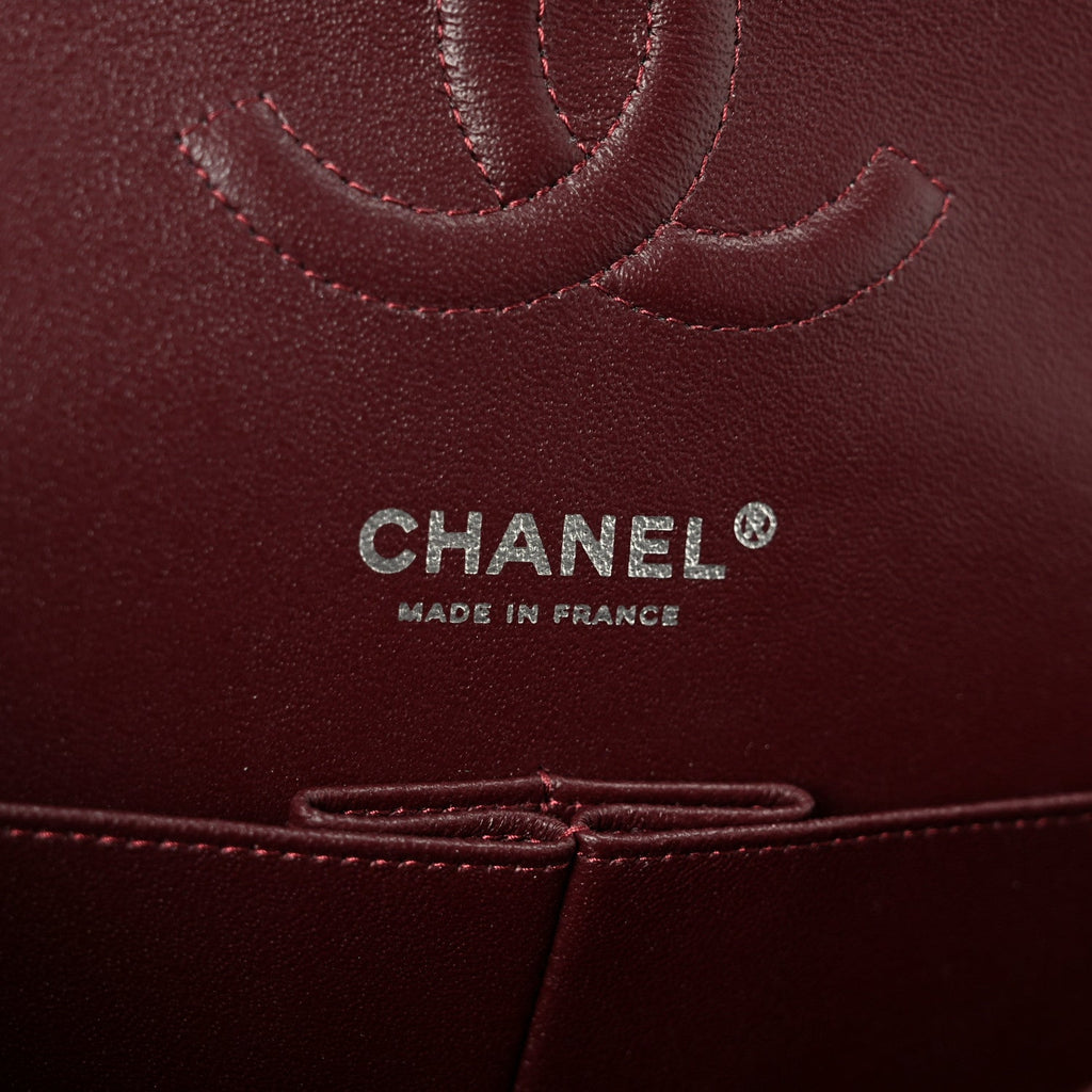 Chanel Lambskin Quilted Medium Double Flap Black