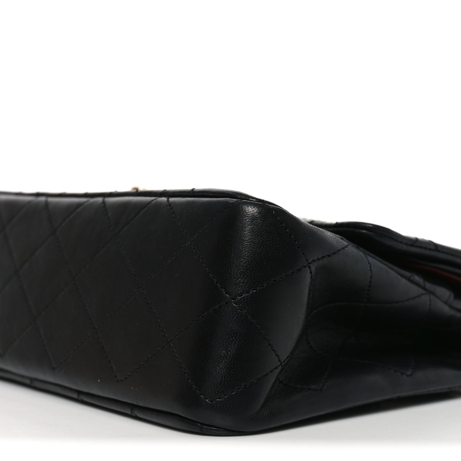 Chanel Lambskin Quilted Small Double Flap Black