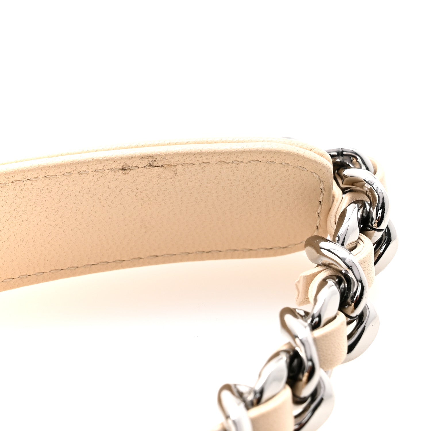Chanel Goatskin Quilted Medium Chanel 19 Flap Beige