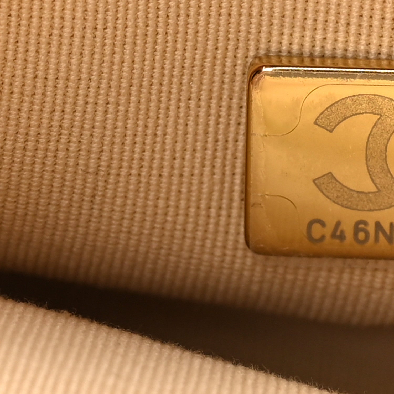 Chanel Metallic Lambskin Quilted Mini Bowling Bag Gold