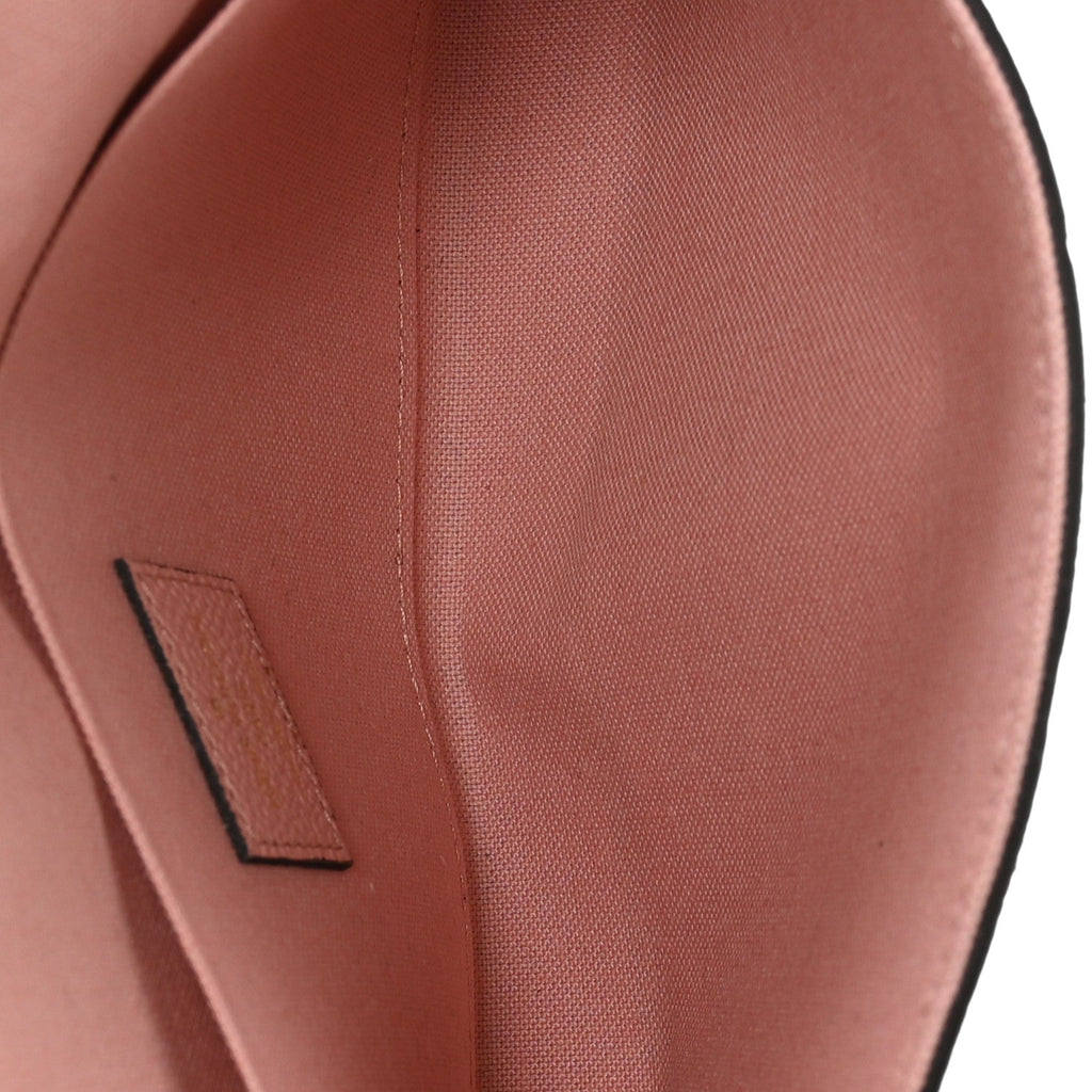 Louis Vuitton Empreinte Pochette Felicie Chain Wallet Rose Poudre