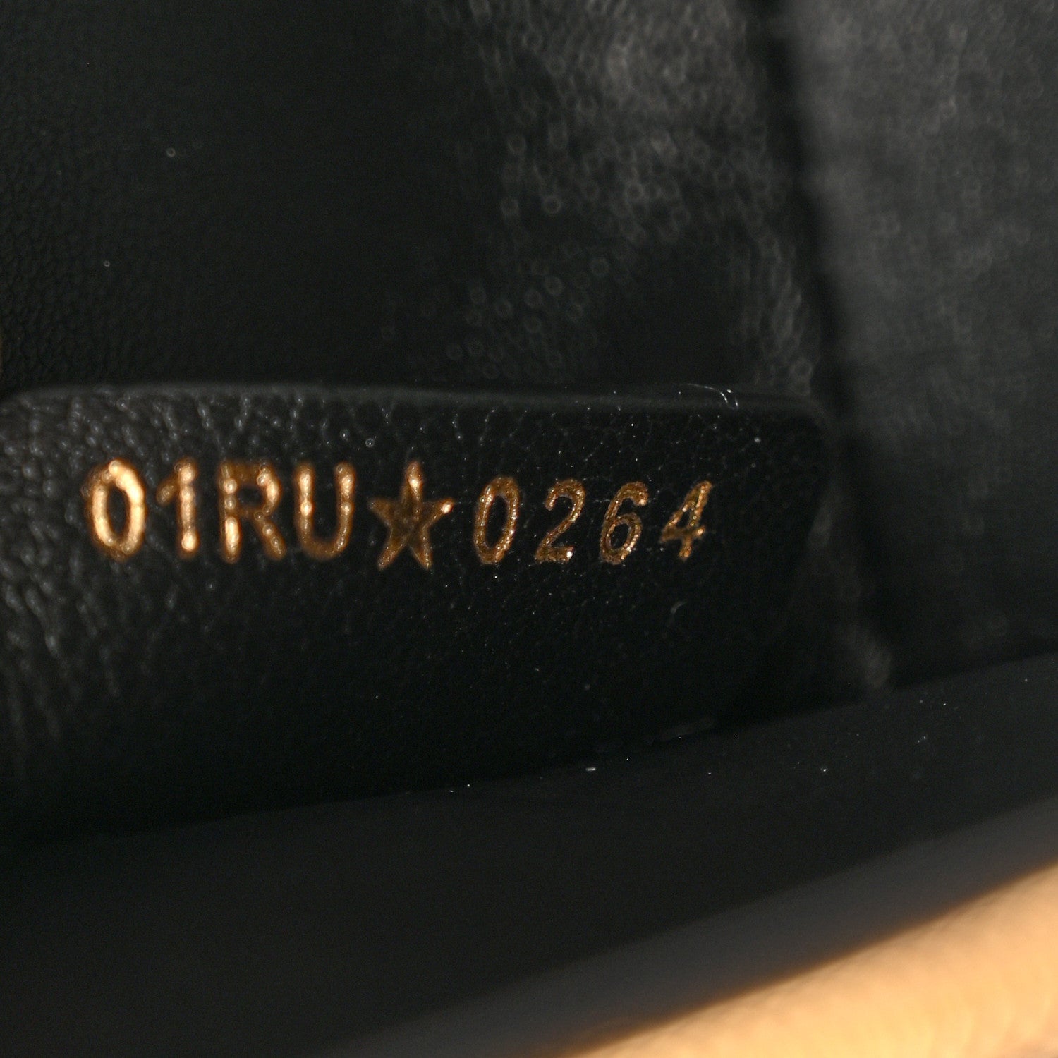 Christian Dior Calfskin Quilted All Over Miss Dior Flap Black