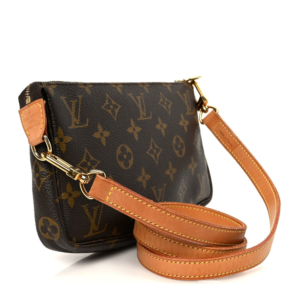 Louis Vuitton Monogram Accessories Pochette Long Strap