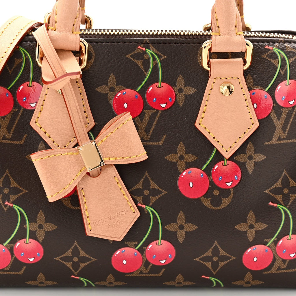 Louis Vuitton LV X TM Monogram Cerises Speedy Bandouliere 20