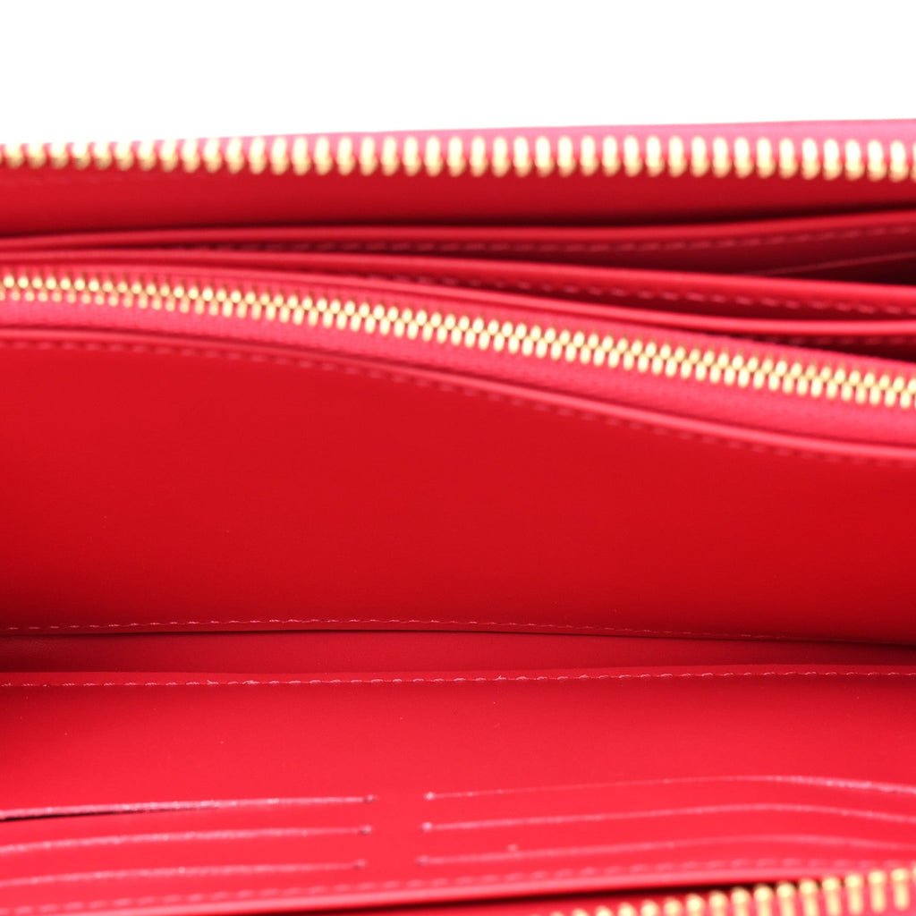 Louis Vuitton Vernis Valentine Zippy Wallet Fuchsia Neon