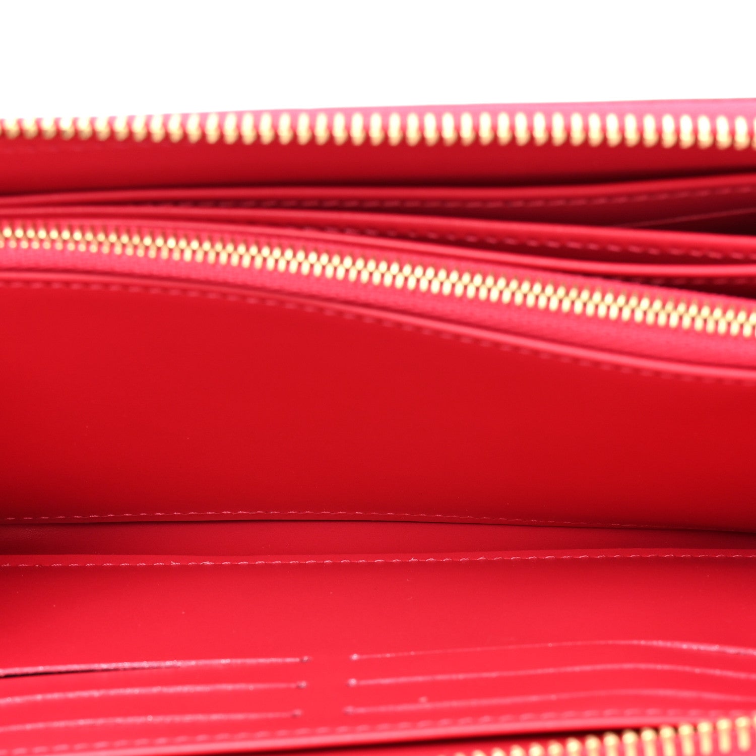 Louis Vuitton Vernis Valentine Zippy Wallet Fuchsia Neon