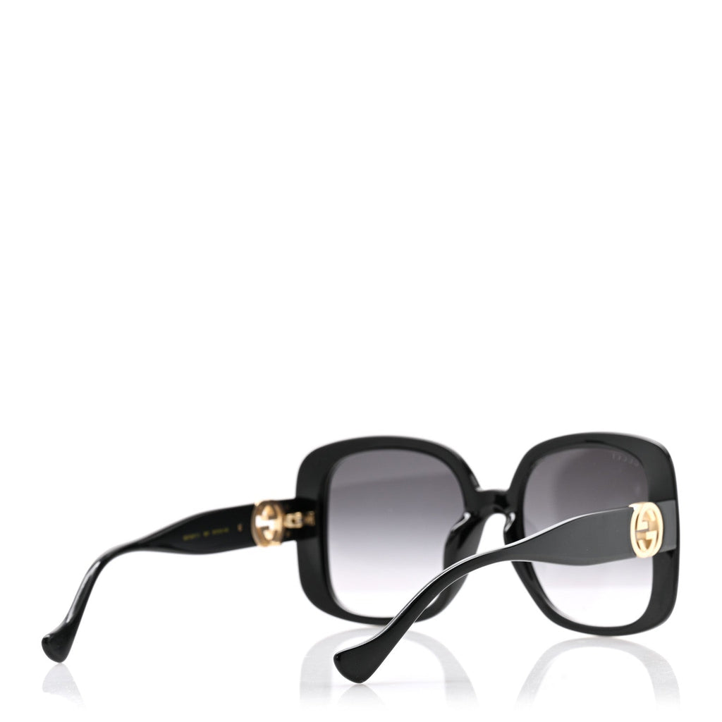 Gucci Acetate Square Frame GG1029SA Sunglasses Black