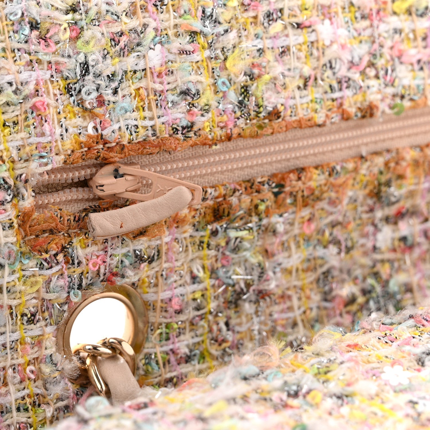 Chanel Tweed Garden Party 2.55 Reissue 225 Flap Multicolor
