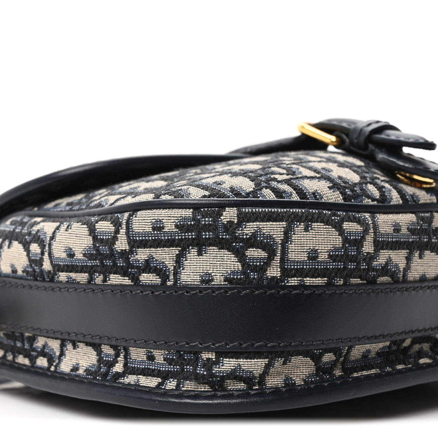 Christian Dior Oblique Medium Bobby Flap Blue