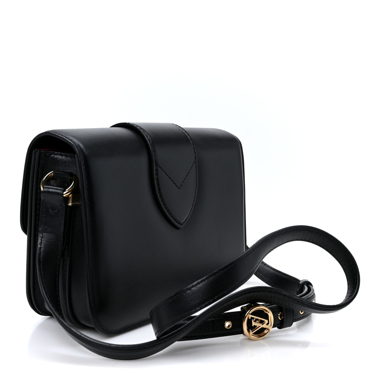Louis Vuitton Smooth Calfskin LV Pont 9 Black