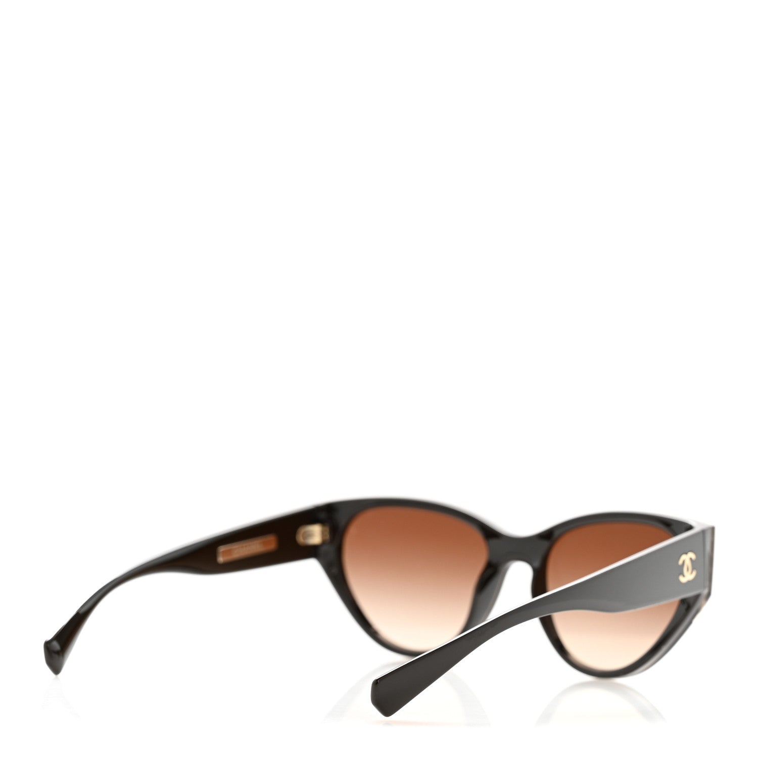 Acetate Cat Eye Sunglasses 6054 Black