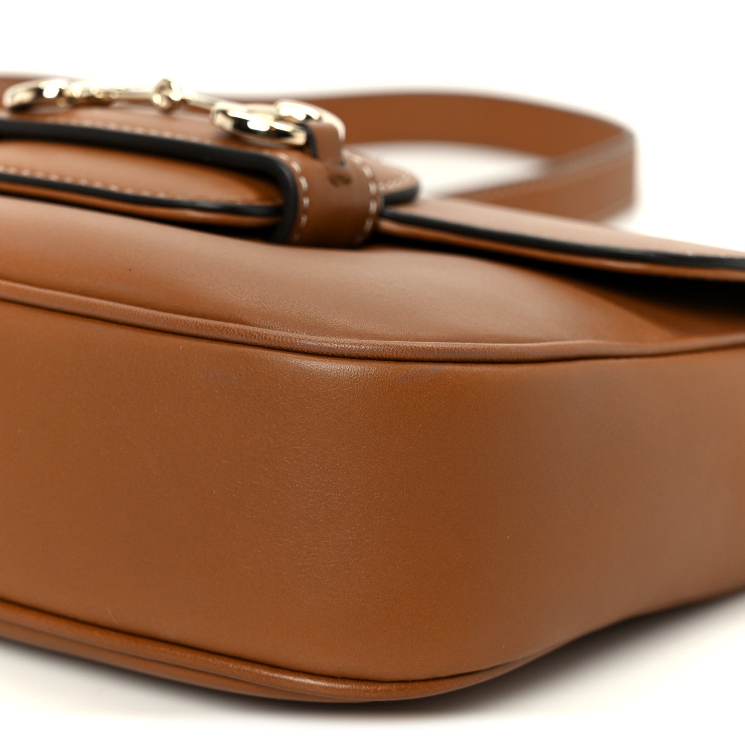 Gucci Arabella Calfskin Horsebit 1955 Shoulder Bag Sundial