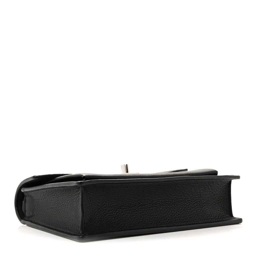 Louis Vuitton Soft Calfskin My Lockme Chain Pochette Black