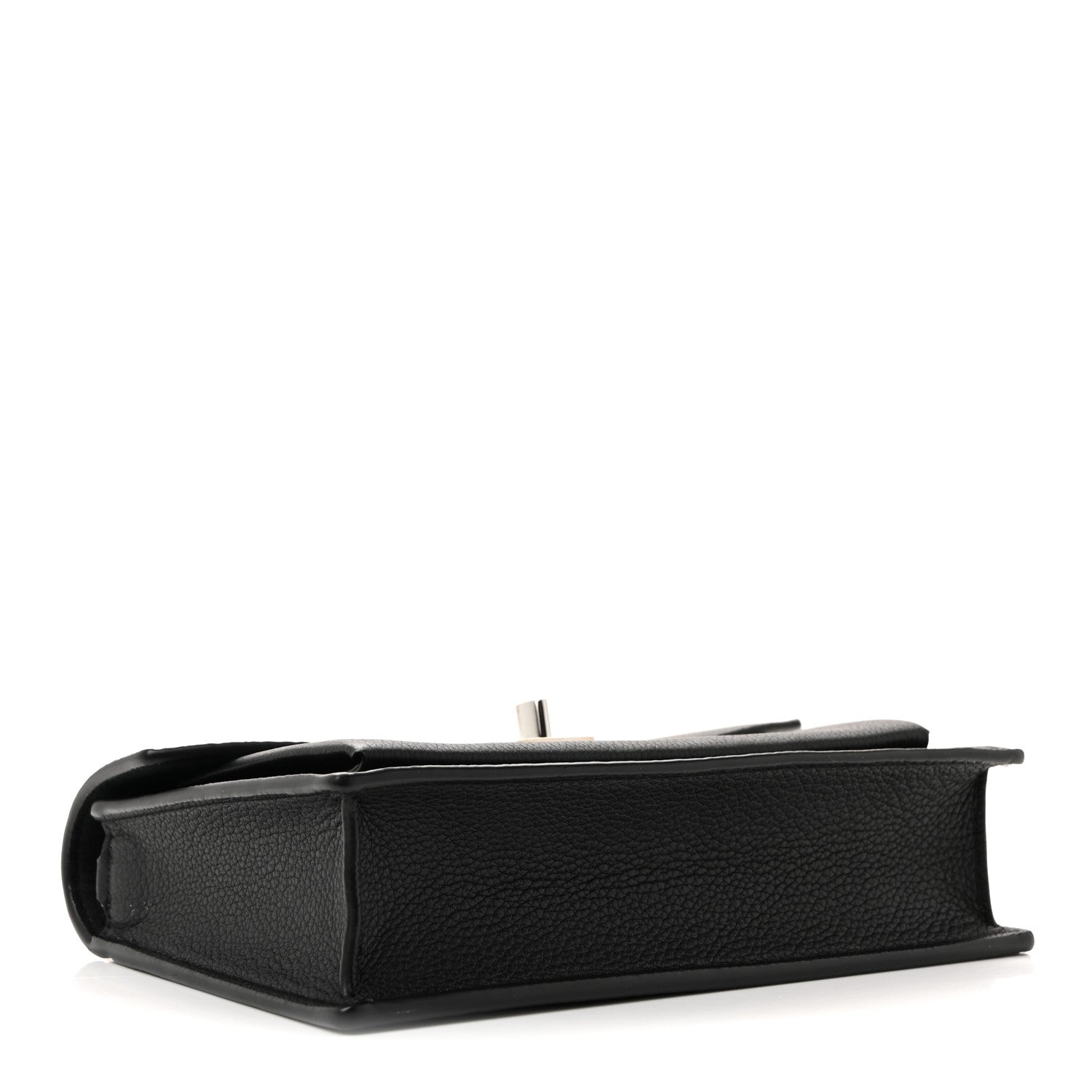 Louis Vuitton Soft Calfskin My Lockme Chain Pochette Black