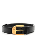 Gucci Selleria Calfskin 30mm Belt 80 32 Black