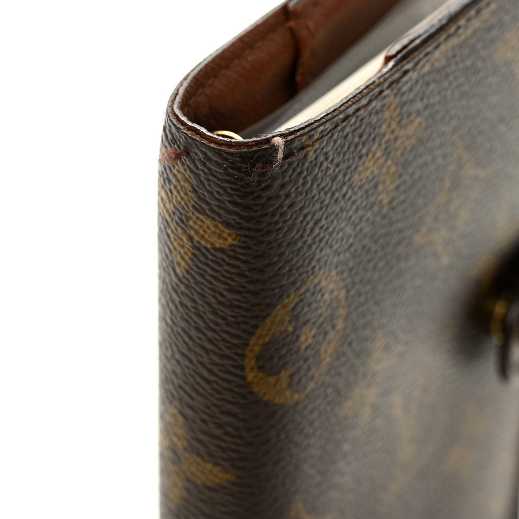 Louis Vuitton Monogram Small Ring Agenda Cover