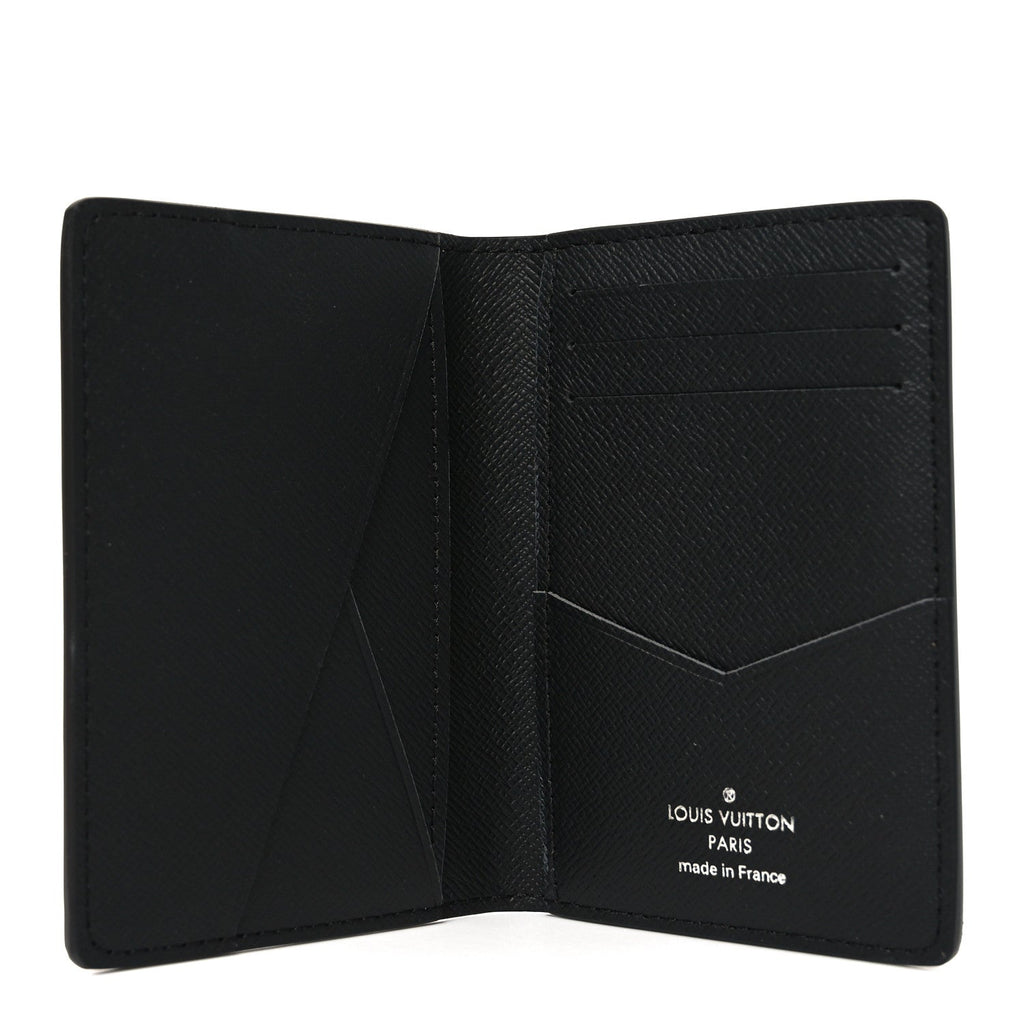Louis Vuitton Taiga Pocket Organizer NM Glacier