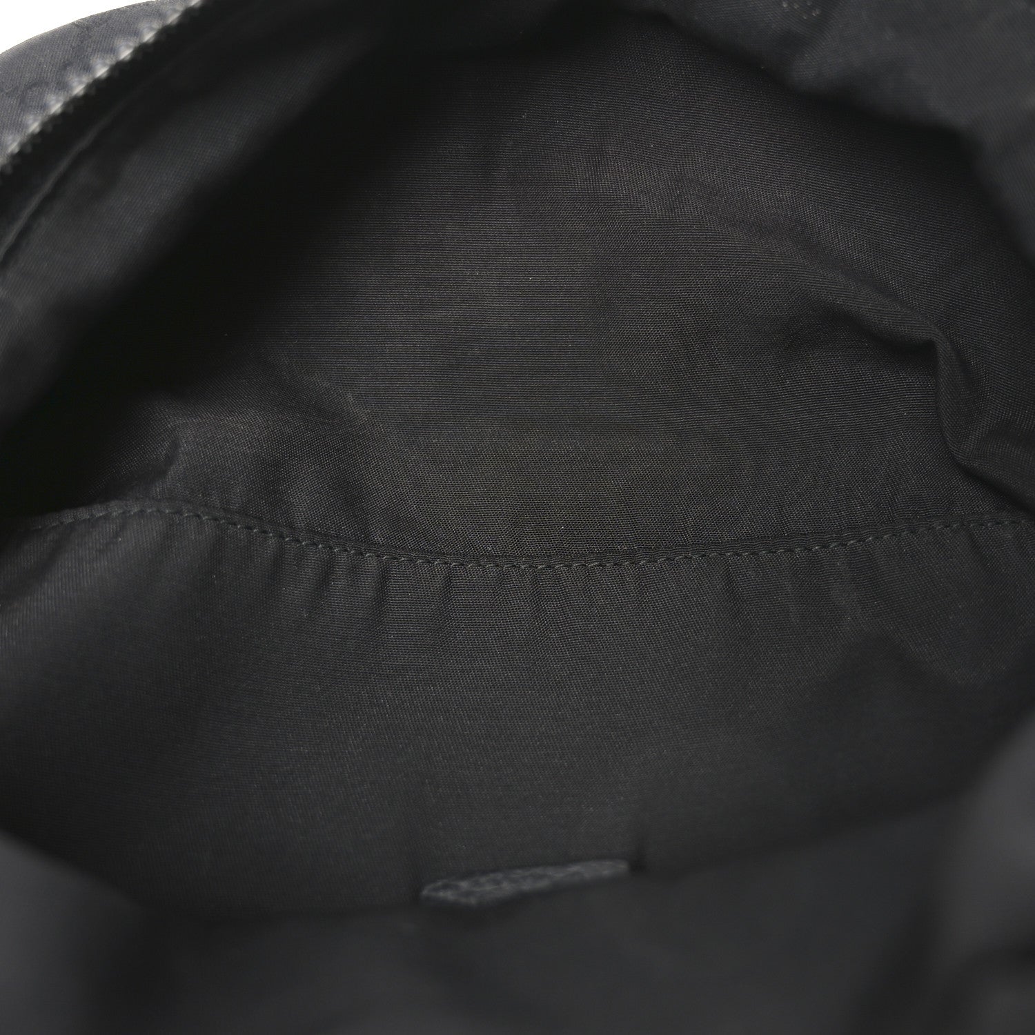 Gucci Nylon Monogram Fanny Pack Belt Bag Black