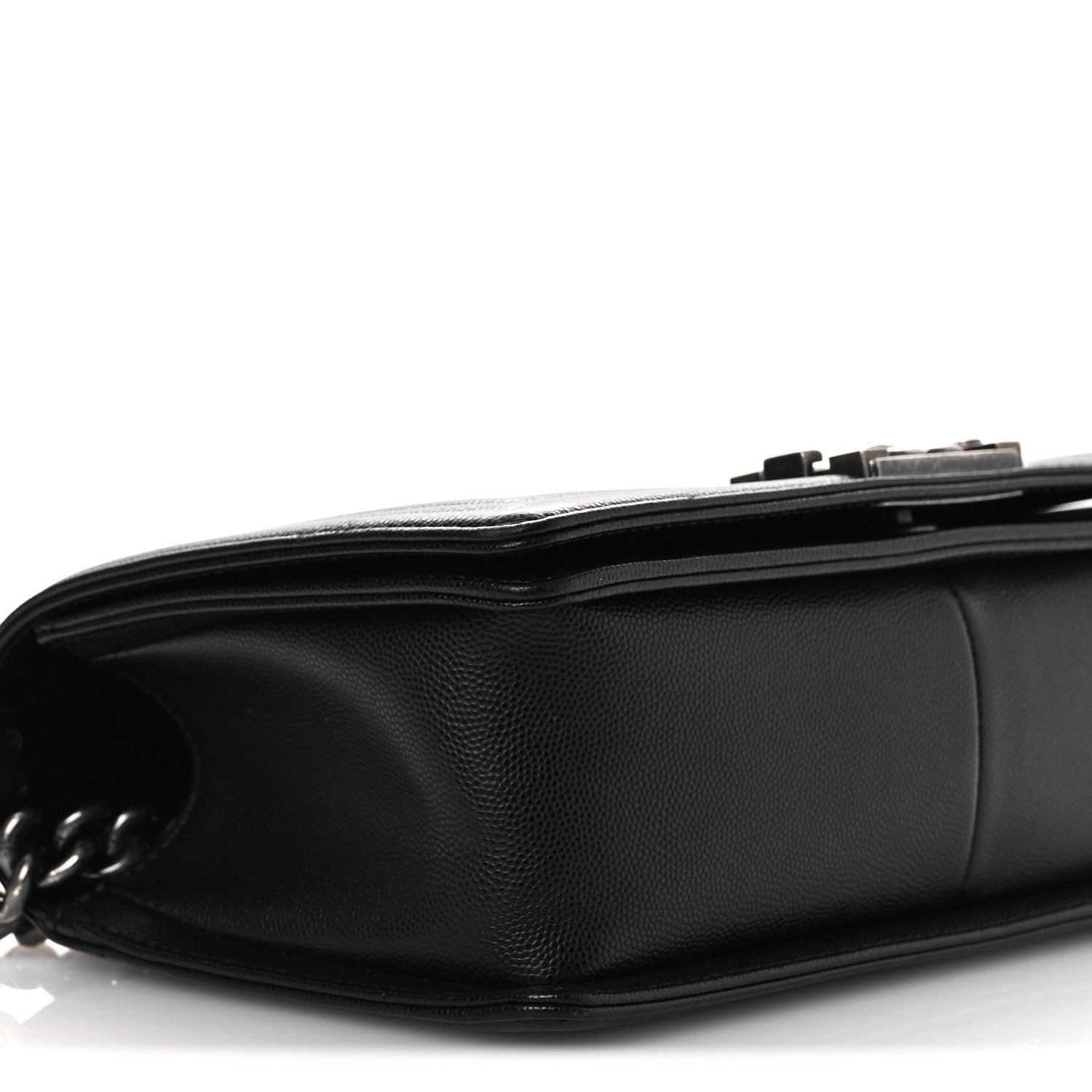 Chanel Caviar Quilted Medium Boy Flap Black