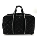 Chanel Nylon Large Travel Duffle Bag Black
