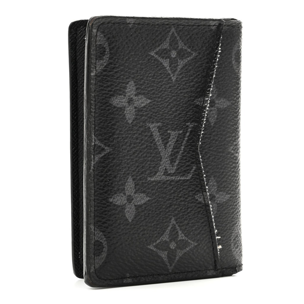 Louis Vuitton Monogram Eclipse Pocket Organizer NM