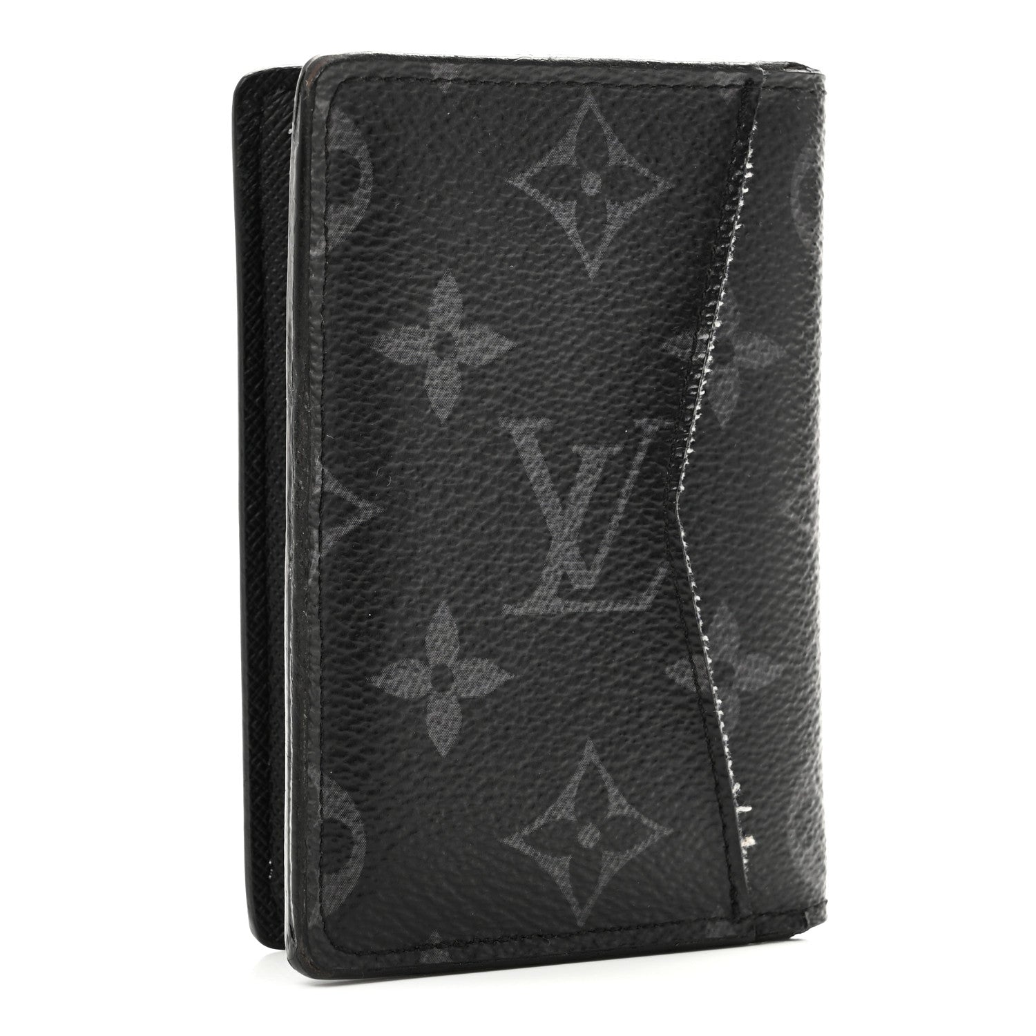 Louis Vuitton Monogram Eclipse Pocket Organizer NM