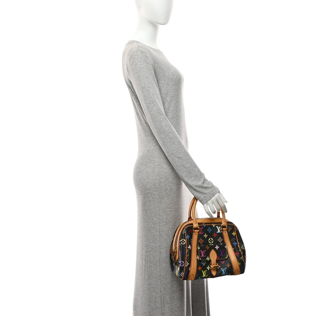 Louis Vuitton Monogram Multicolor Priscilla Black