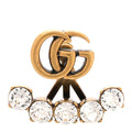 Gucci Crystal Single GG Earring Gold