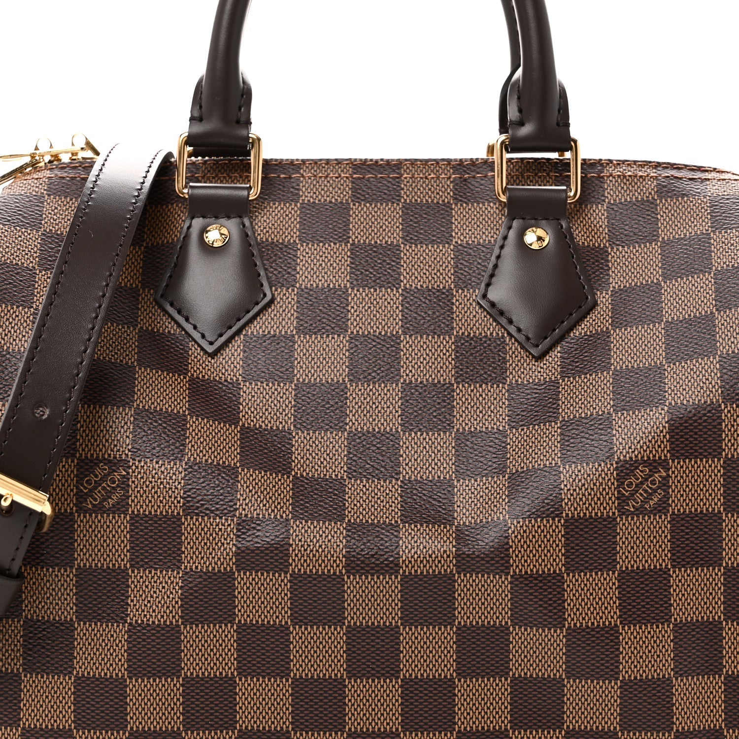 Louis Vuitton Damier Ebene Speedy Bandouliere 25