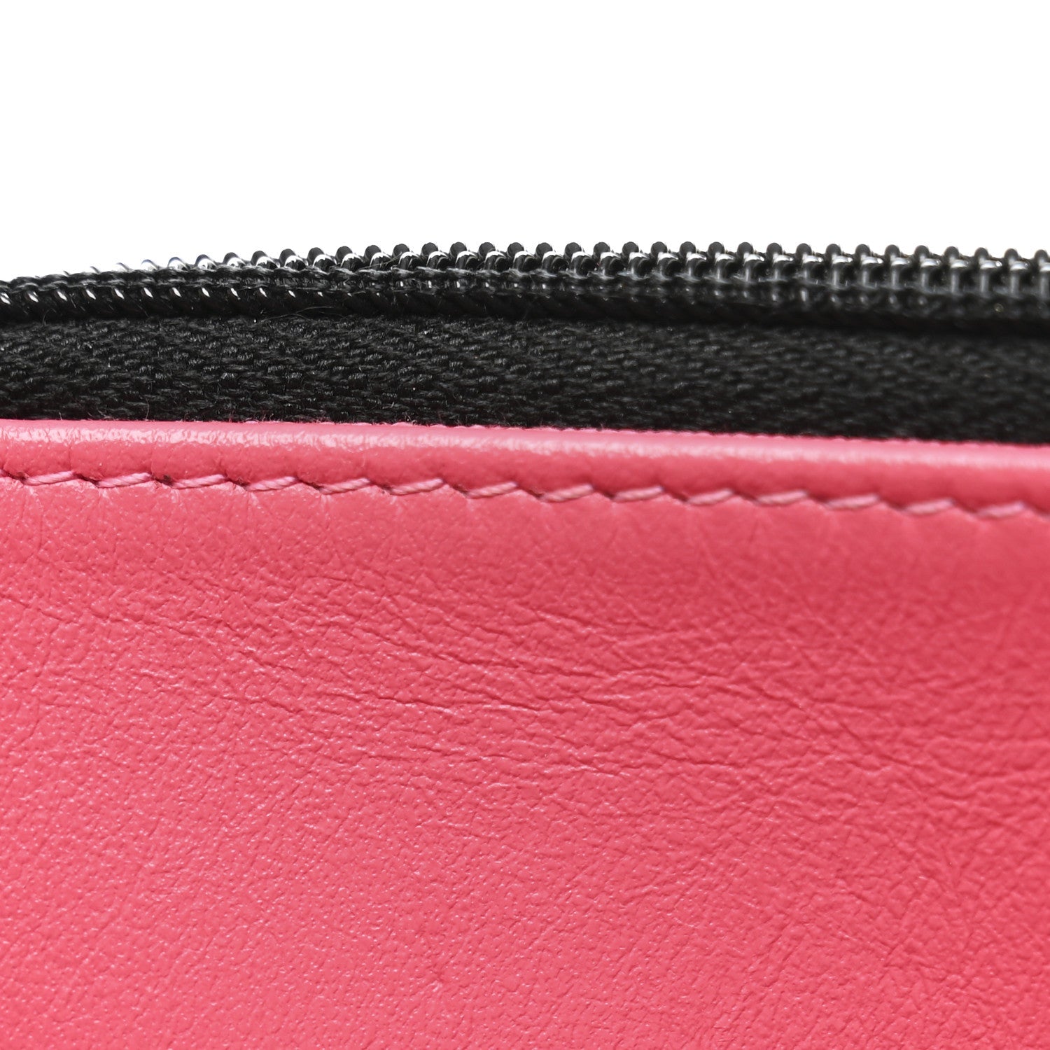 Chanel Caviar Quilted Perforated Metal CC Wallet On Chain WOC Black