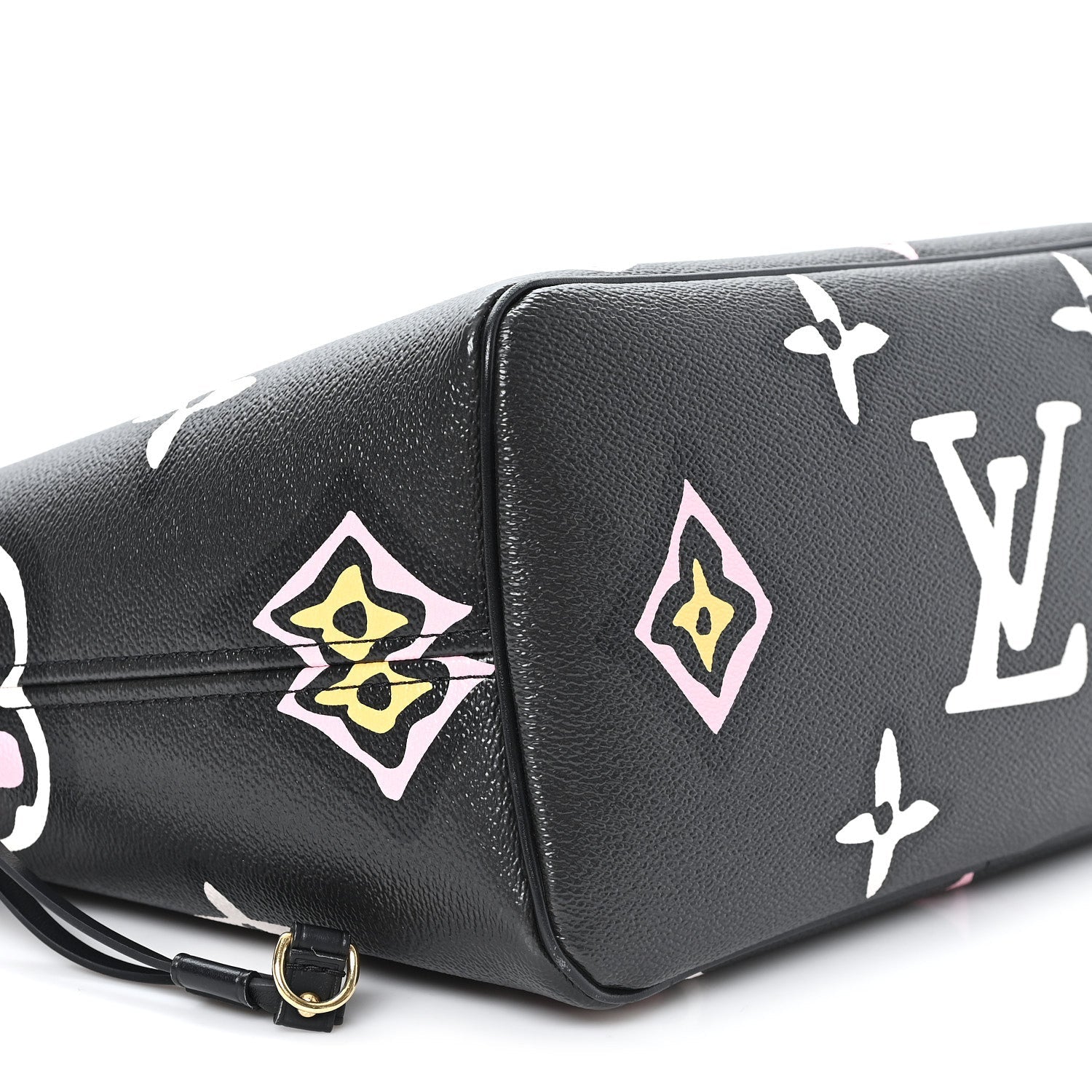 Louis Vuitton Monogram Giant Wild at Heart Neverfull MM Black