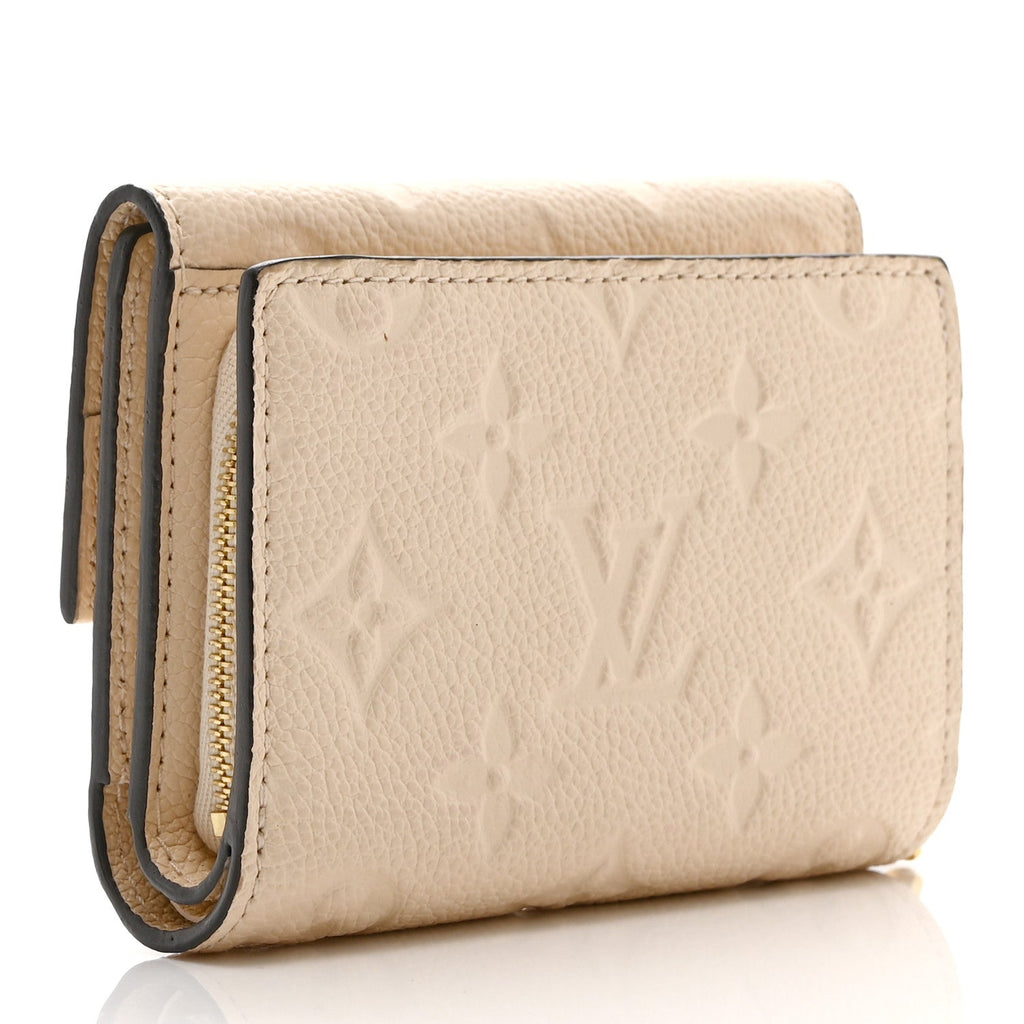 Louis Vuitton Empreinte Metis Compact Wallet Cream