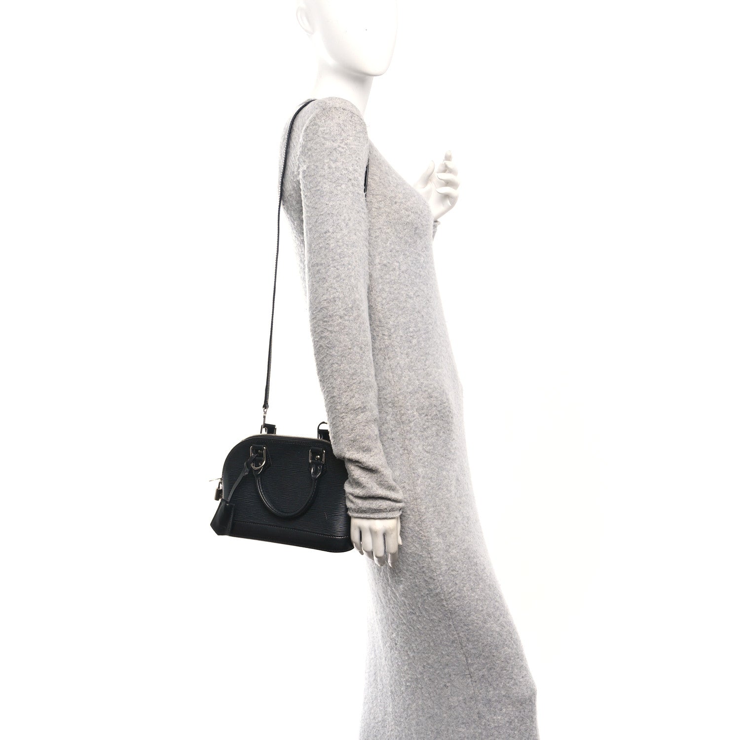 Louis Vuitton Epi Alma BB Black