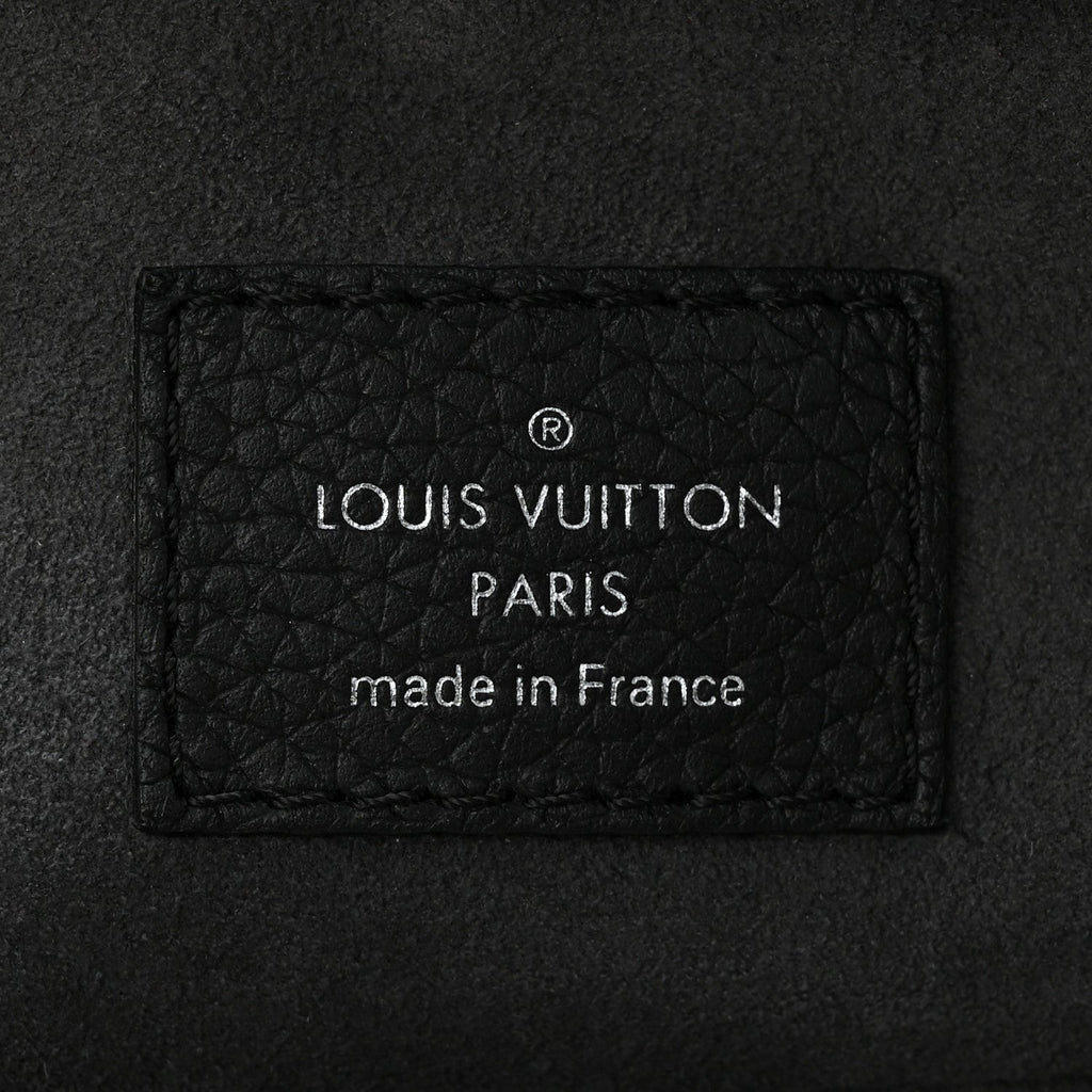 Louis Vuitton Mahina Why Knot MM Black