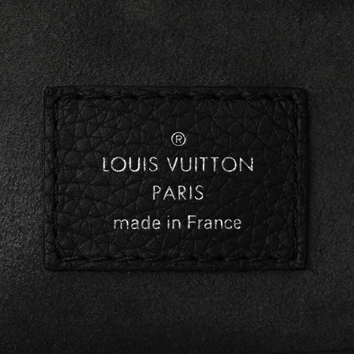 Louis Vuitton Mahina Why Knot MM Black