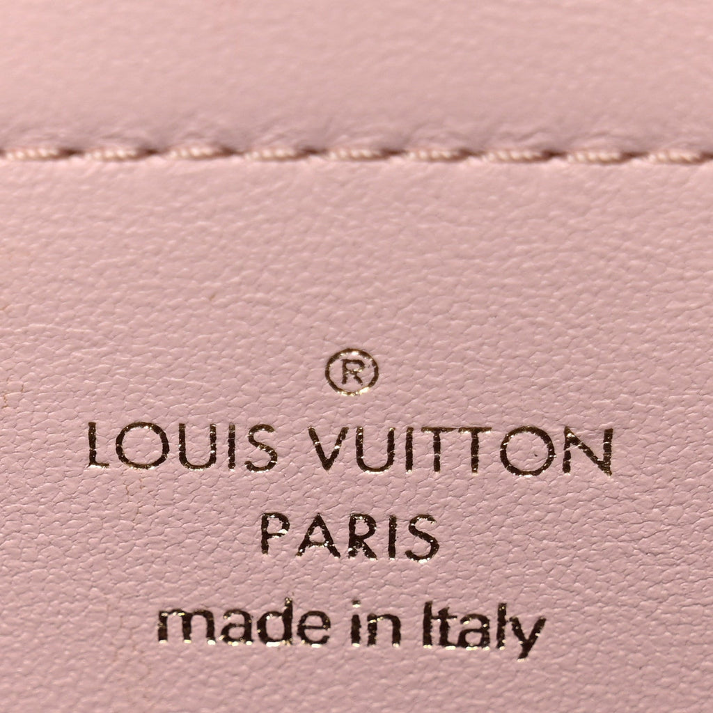 Louis Vuitton Lambskin Embossed Monogram Pochette Coussin Rose