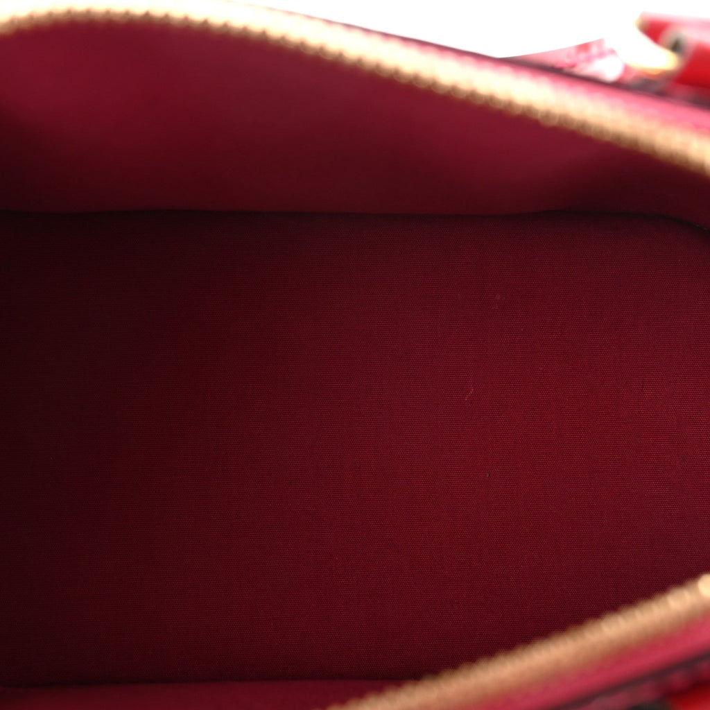 Louis Vuitton Vernis Alma BB Rose Indien