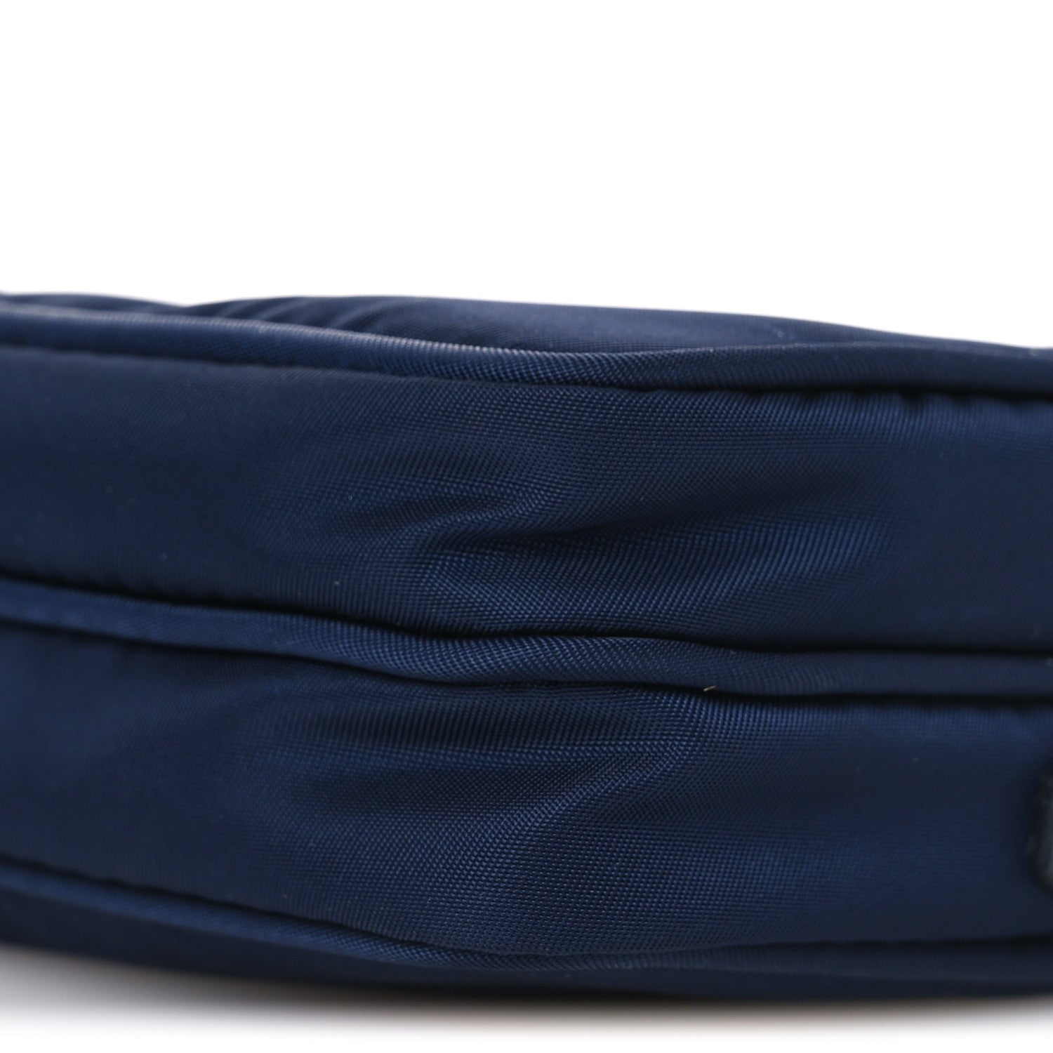Prada Tessuto Nylon Saffiano Mini Camera Crossbody Royal