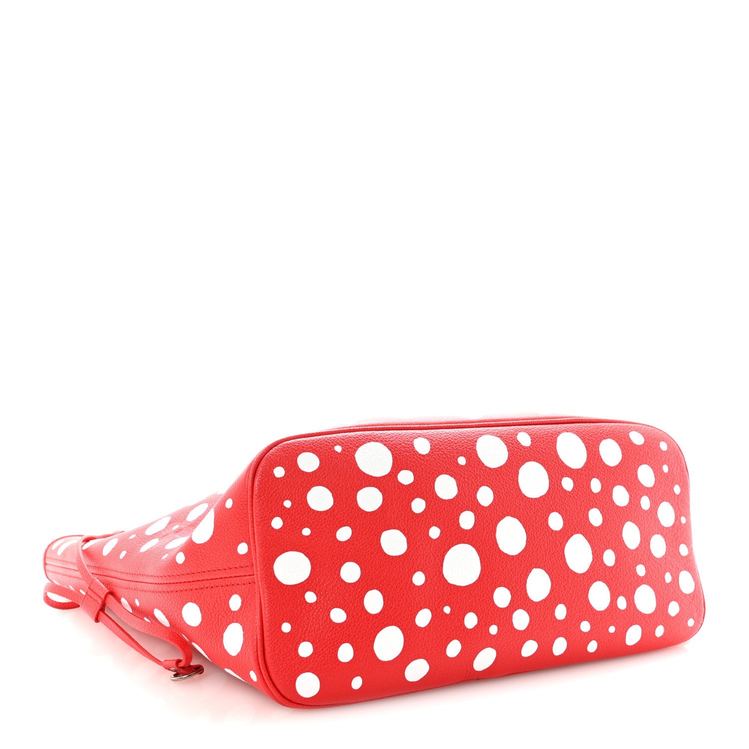 Louis Vuitton LV X YK Empreinte Infinity Dots Neverfull MM Rouge White