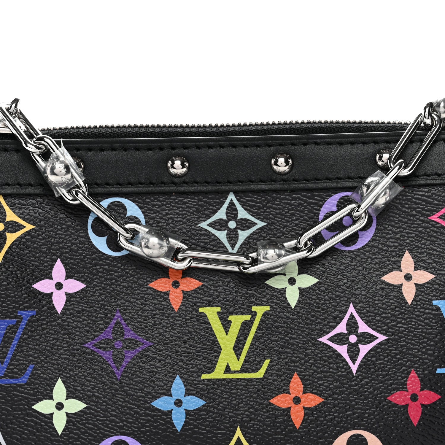 Louis Vuitton LV X TM Monogram Multicolor Pochette Accessories Black