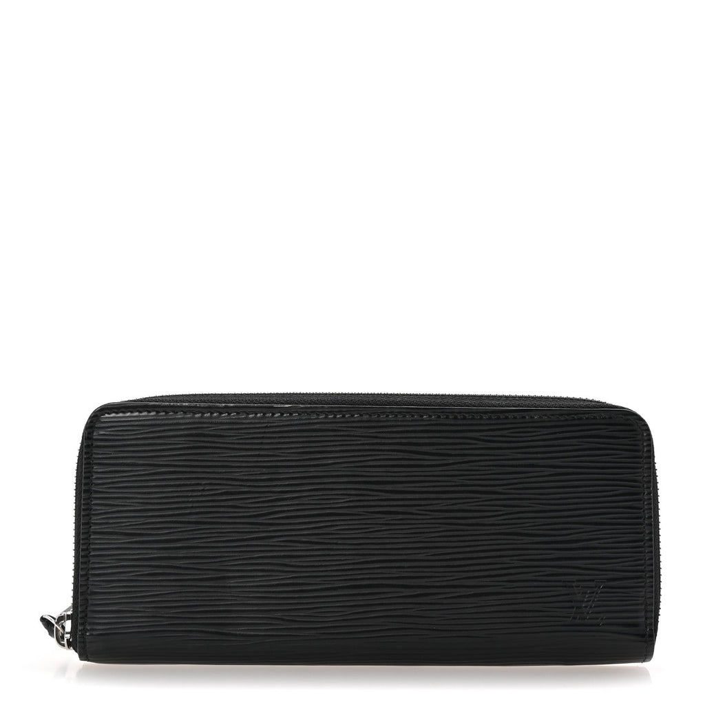 Louis Vuitton Epi Clemence Wallet Black