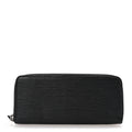 Louis Vuitton Epi Clemence Wallet Black