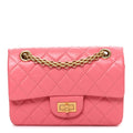 Chanel Aged Calfskin Quilted 2.55 Reissue Mini Flap Pink