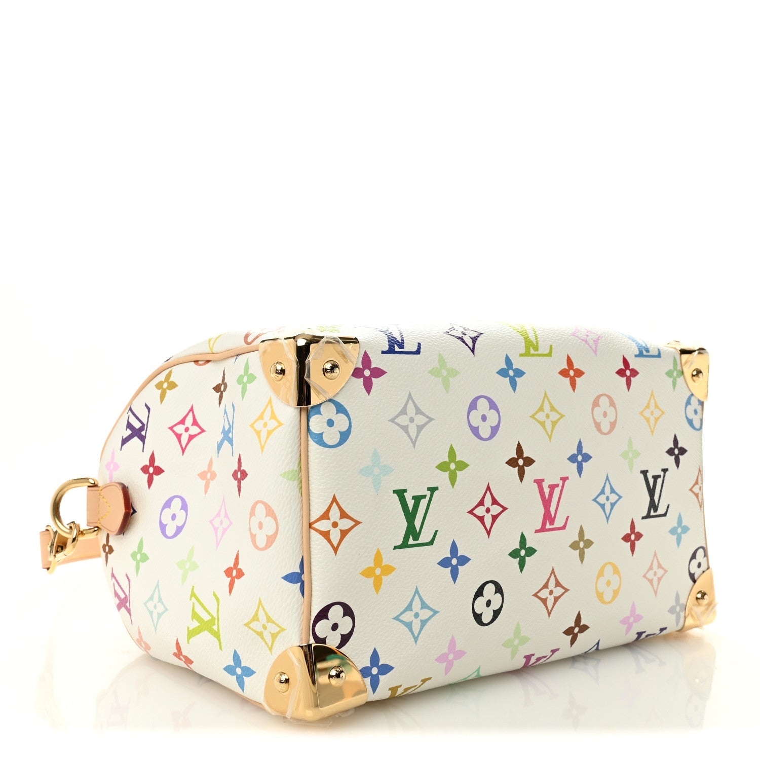 Louis Vuitton LV X TM Monogram Multicolor Speedy Bandouliere 25 White