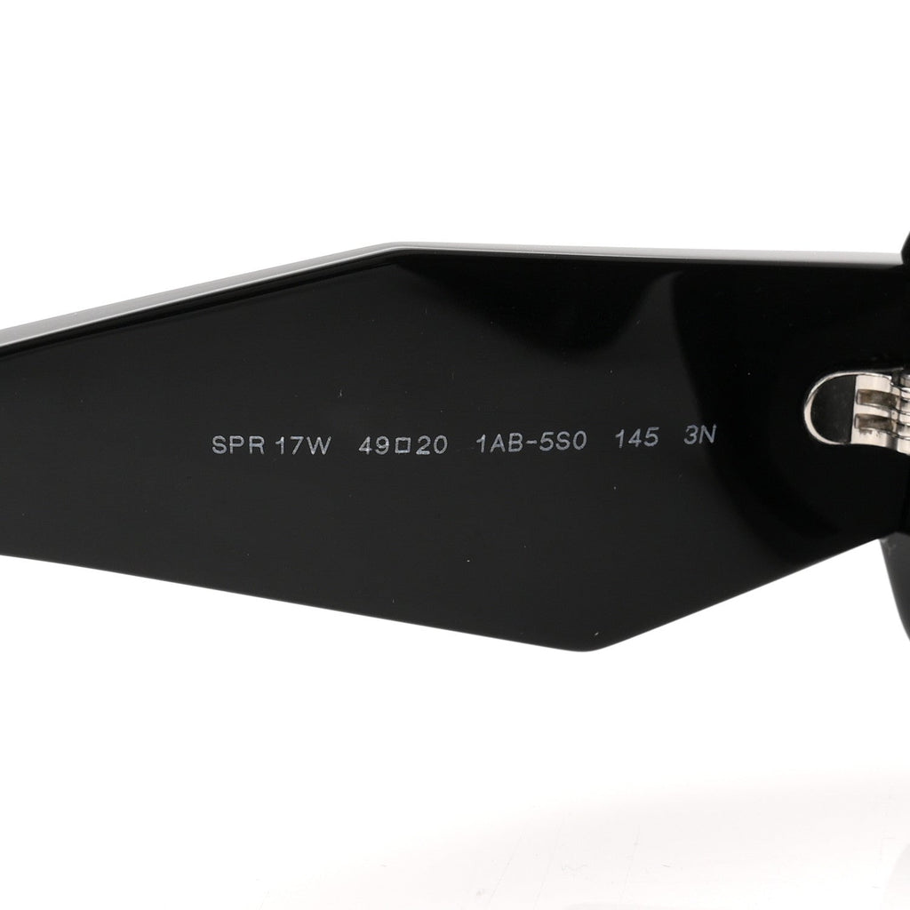 Prada Acetate Symbole Sunglasses SPR 17W Black